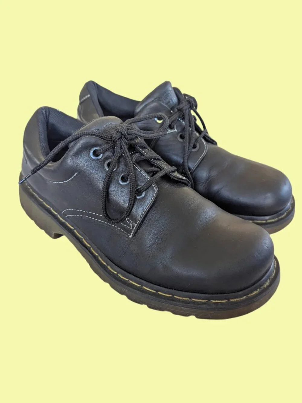 Dr. Martens - Docs - Black Men's Lace up shoes - US Men's Size 12 / UK Size 11